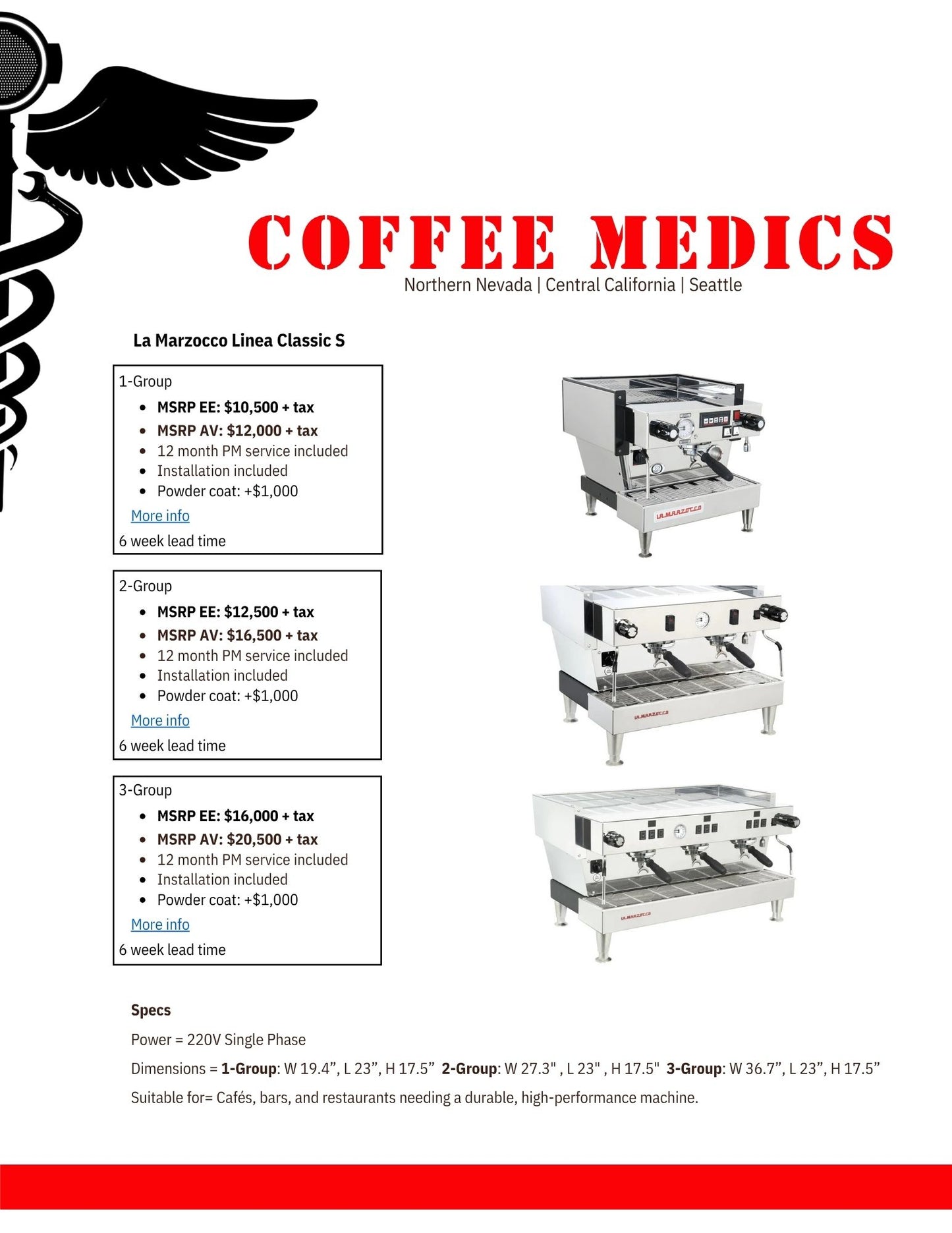 La Marzocco Linea Classic S