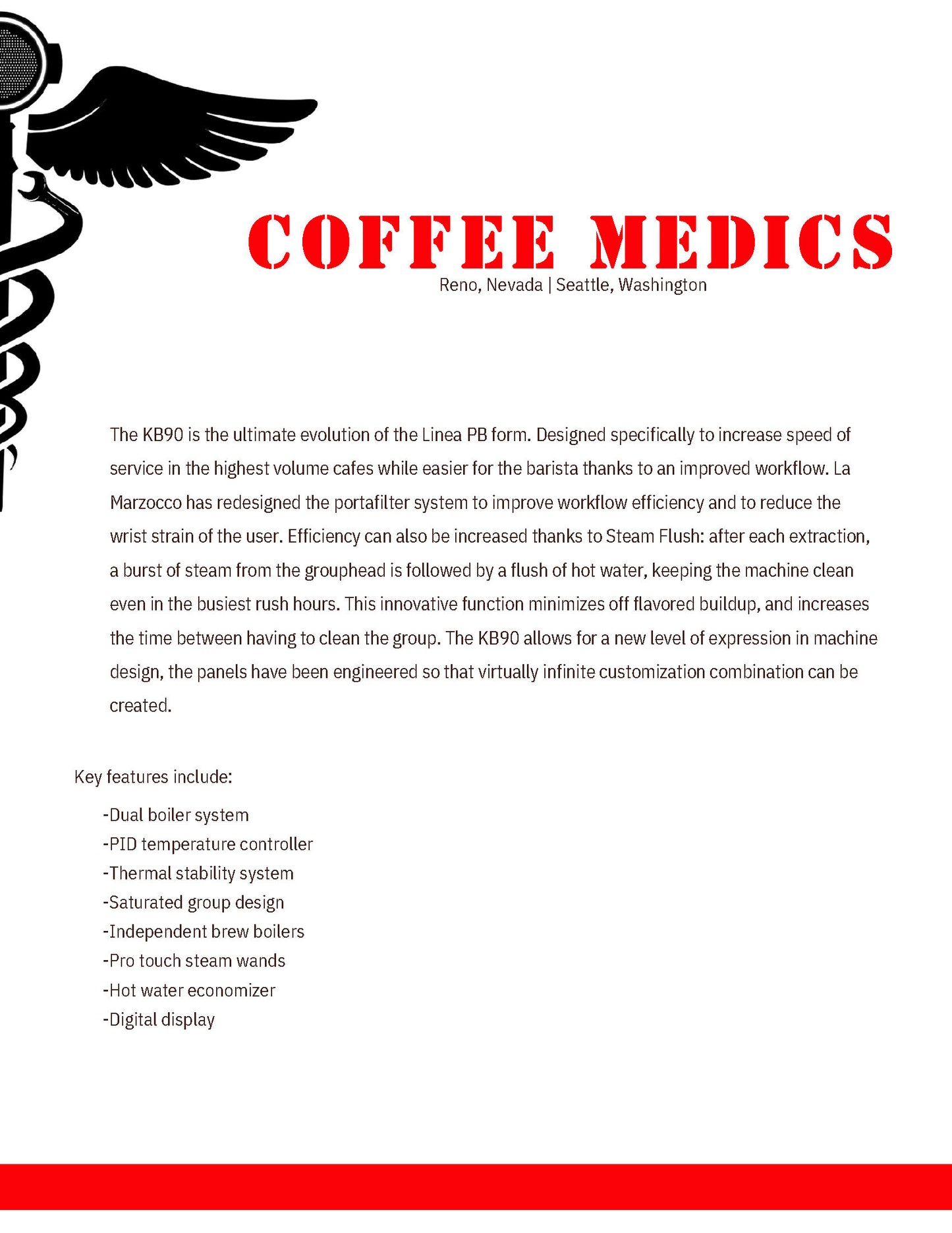 La Marzocco KB90 3-Group