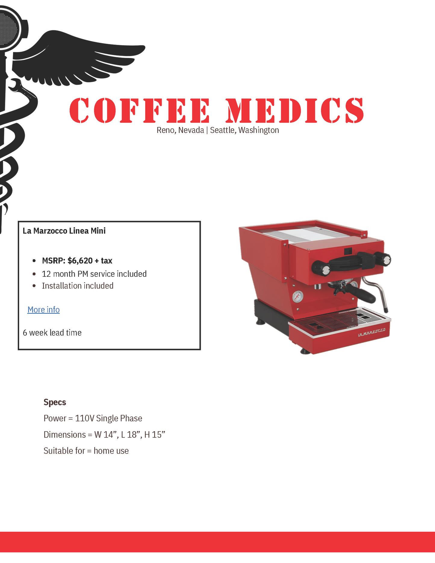 La Marzocco Linea Mini