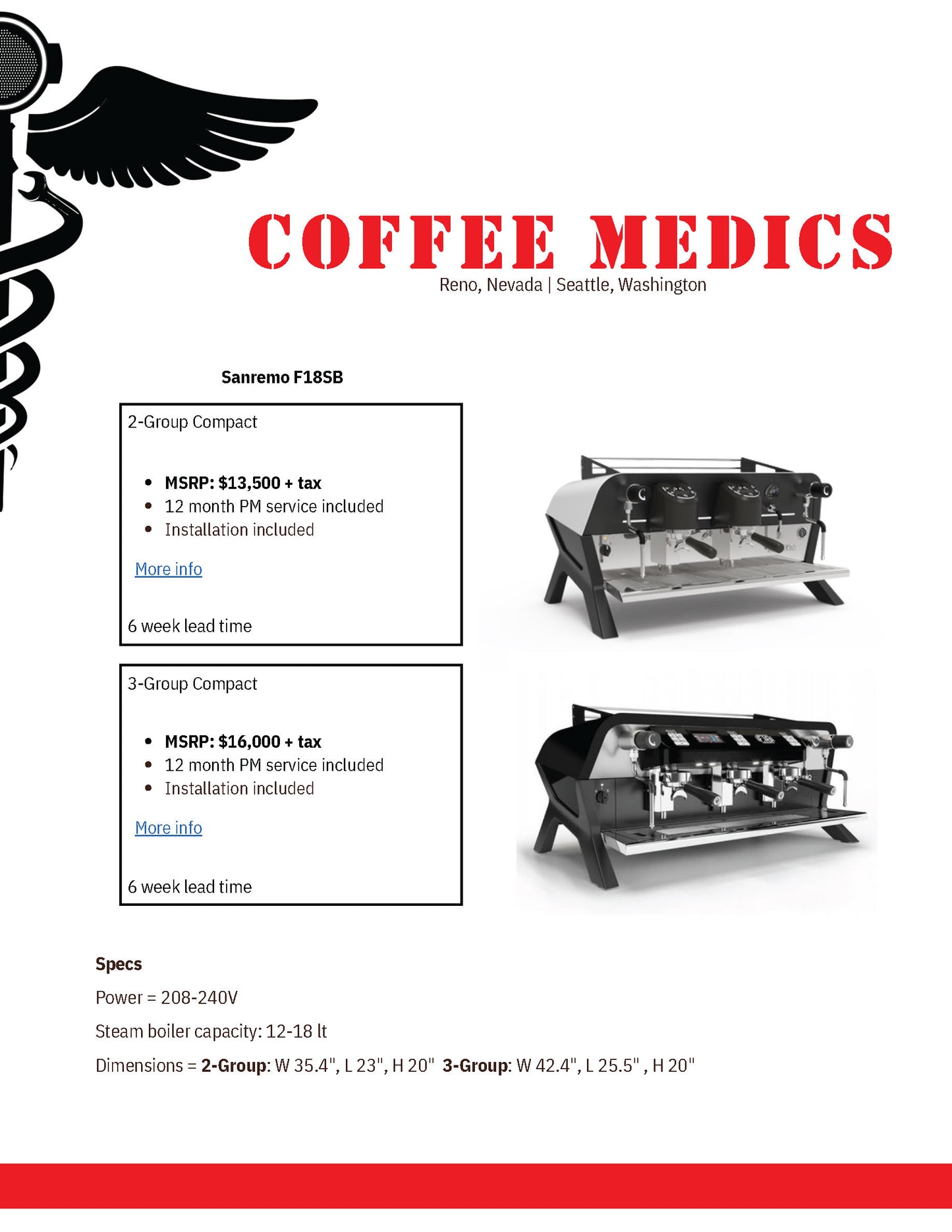 Sanremo F18SB