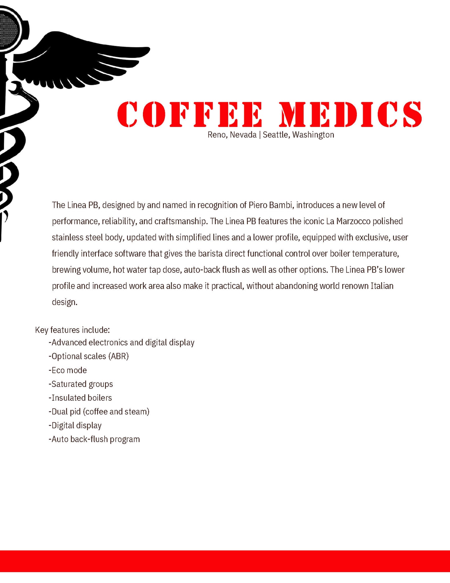 La Marzocco Linea PB 3-Group